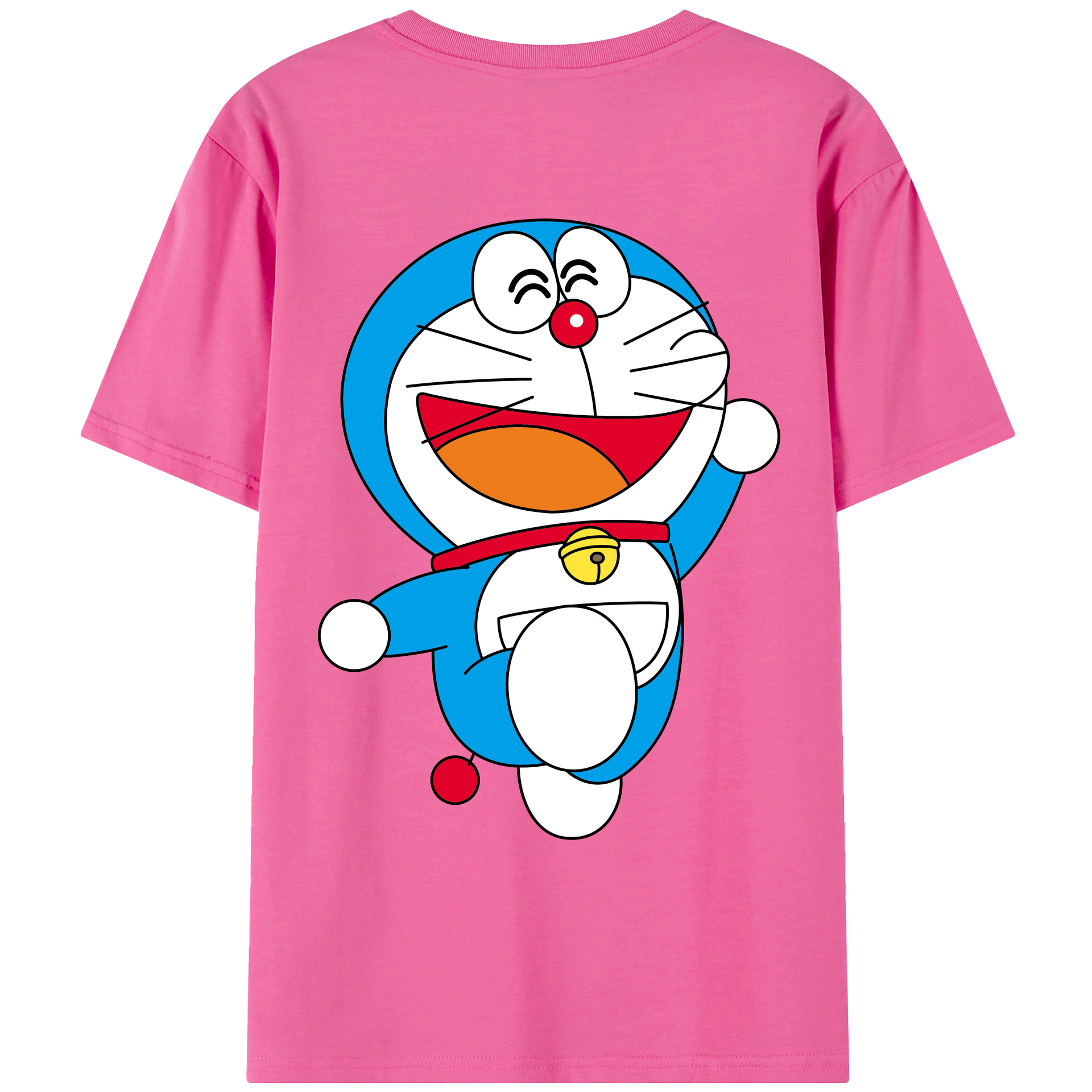 （画像用） ドラえもん Doraemon レディース半袖Tシャツ(バックプリント)